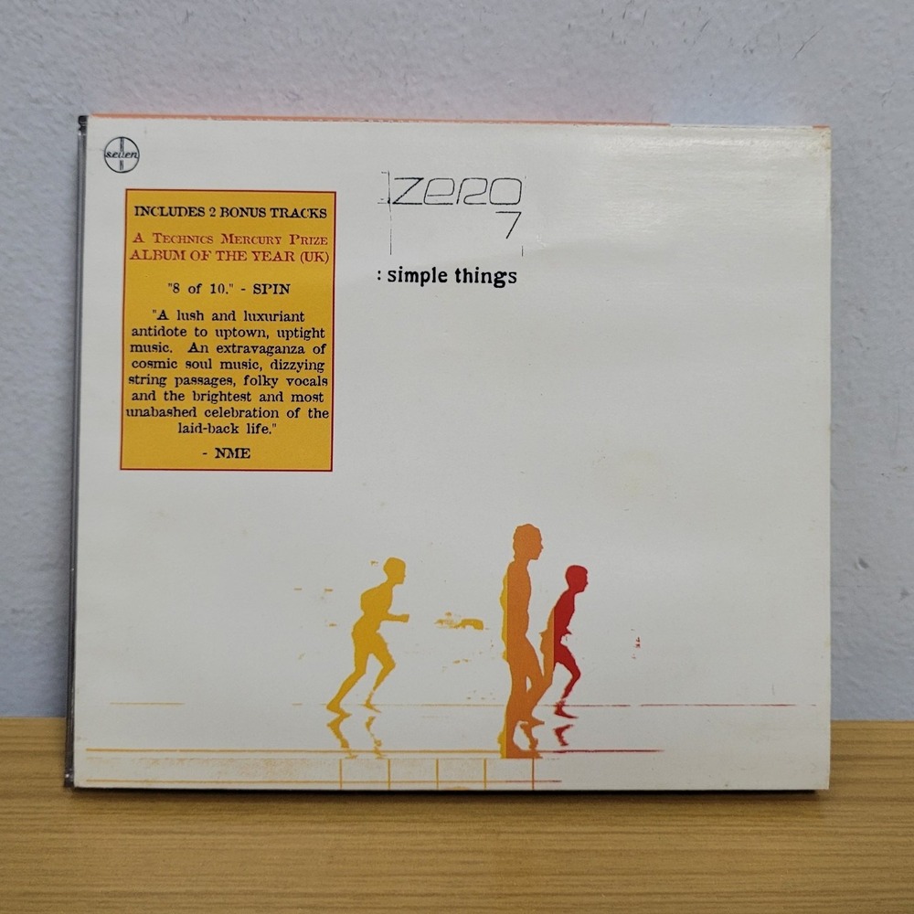 Zero 7 - Simple Things (CD, 2001) Palm Album w/ Bonus Tracks